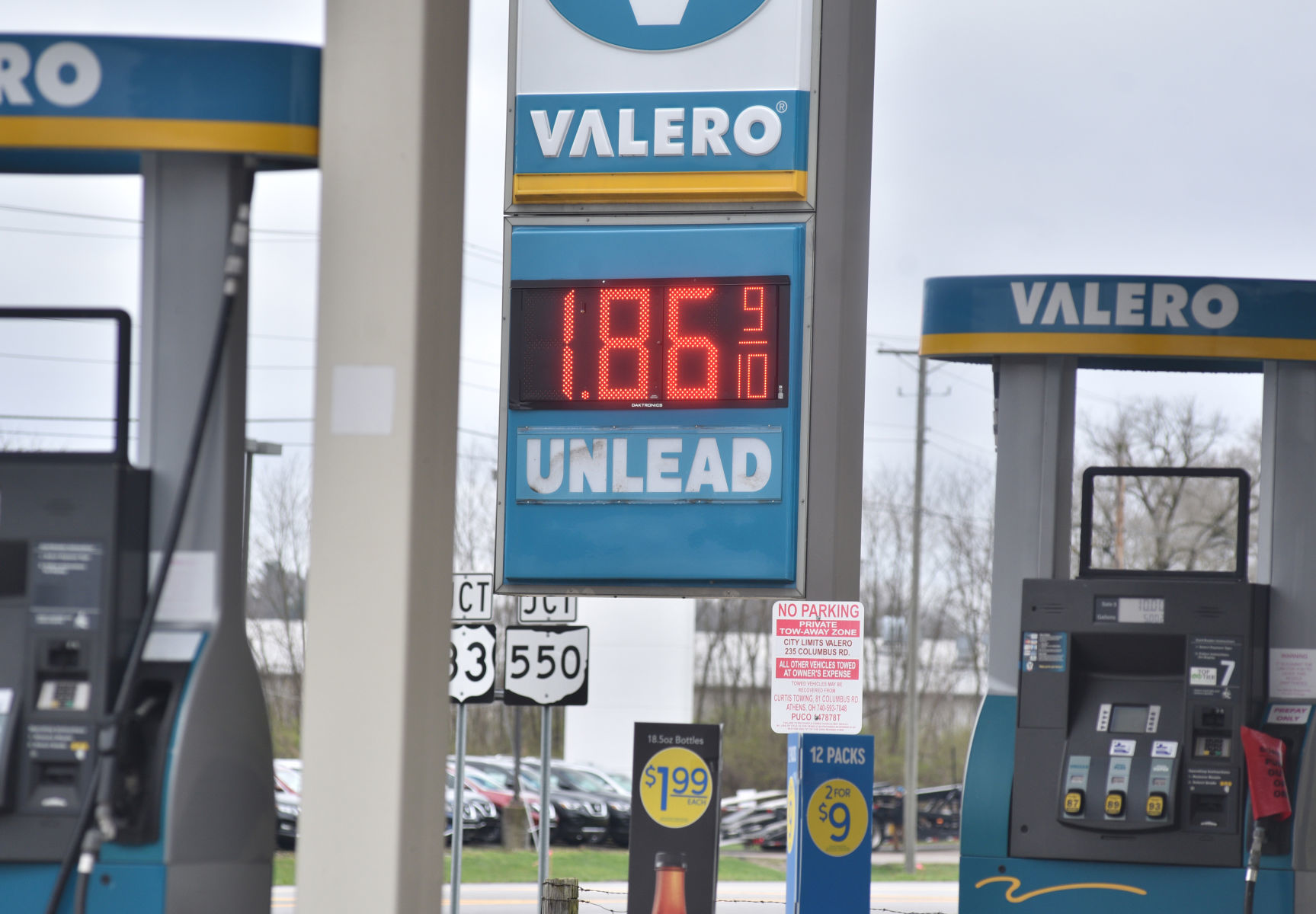 Less travel leaves cheaper gas